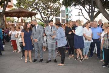 Misa y procesión de la Virgen de Telde en Los Llanos de Telde (Foto TA)